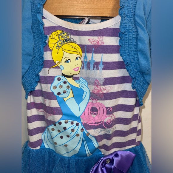 Girls Cinderella night gown 4T - Picture 7 of 7